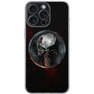 Etui dedykowane do Iphone 15 PRO MAX wzór:  Punisher 004 oryginalne i oficjalnie licencjonowane - Etui i futerały do telefonów - miniaturka - grafika 1