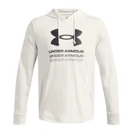 Bluzy sportowe męskie - Bluza męska Under Armour Rival Terry Graphic Hood - miniaturka - grafika 1