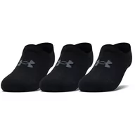Skarpetki damskie - Under Armour, Skarpety sportowe, Ultra Lo 1351784 002, czarny, rozmiar 30/35 - miniaturka - grafika 1