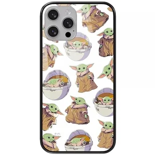 ERT GROUP etui na telefon Apple Iphone 13 PRO MAX, case oryginalny i oficjalnie licencjonowany przez Star Wars, wzór Baby Yoda 028, wykonany z hartowanego szkła, etui ochronne - Etui i futerały do telefonów - miniaturka - grafika 1