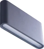 Lampy ogrodowe - Kinkiet Azzardo Kinkiet CREMONA M dark grey AZ 2182 MAX-1016M-DGR - AZZARDO - miniaturka - grafika 1