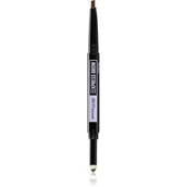 Kredki do oczu - Maybelline Express Brow Duo Medium Brown 02 - miniaturka - grafika 1