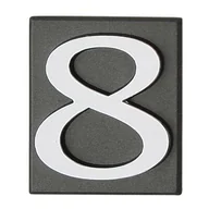 Akcesoria do drzwi - Cyfra "8" INV grafit - miniaturka - grafika 1