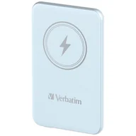 Powerbanki - Verbatim Powerbank indukcyjny `n` Go 15W5000mAh Wireless Magnetic niebieski/blue 32242 - miniaturka - grafika 1
