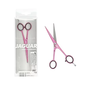Jaguar Nożyczki fryzjerskie PRETTY PINK 5,5" WHITE LINE 45255-3 - Nożyczki fryzjerskie - miniaturka - grafika 1
