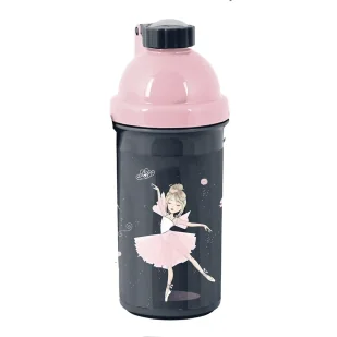 Bidon 500ml Ballerina PP24DN-3021 - PASO - Bidony dla dzieci - miniaturka - grafika 1
