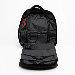 NoName Plecak Plecak na notebook 15,6" NB007 czarny poliester polietylen nylon z zabezpieczeniem antykradzieżowym - Torby na laptopy - miniaturka - grafika 7