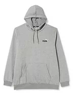 Bluzy męskie - PUMA Męska bluza z kapturem Ess+ haft logo Fl Sweat - miniaturka - grafika 1
