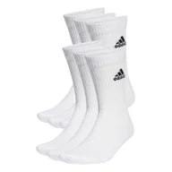 Skarpetki męskie - Skarpetki adidas Cushioned Sportswear Crew Socks 6 Pairs White KXXL - miniaturka - grafika 1