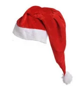 Ozdoby bożonarodzeniowe - Arpex CZAPKA MIKOŁAJA WELUR zakupy dla domu i biura! SM9623 - miniaturka - grafika 1