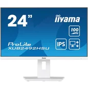 Monitory - iiyama XUB2492HSU-W6 - miniaturka - grafika 1