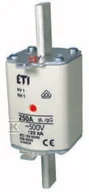 Bezpieczniki elektryczne - Eti-Polam Wkładka bezpiecznikowa KOMBI NH1 200A gG/gL 500V WT-1 004184217 /3szt./ 004184217 - miniaturka - grafika 1