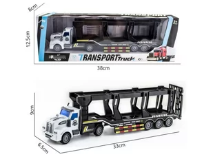 Ciężarówka, Transporter, Tir, Otwierana Laweta 1:48 - Samochody i pojazdy dla dzieci - miniaturka - grafika 2