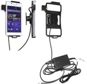 Uchwyty samochodowe do telefonów - Uchwyt aktywny do instalacji na stałe do Sony Xperia M2 - miniaturka - grafika 1