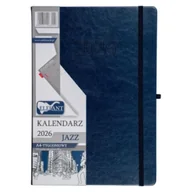 Kalendarze - Kalendarz 2026 A4 tygodniowy Jazz granatowy - miniaturka - grafika 1
