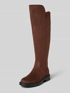 Botki damskie - Kozaki z aplikacją z logo model ‘FYZA2’ - miniaturka - grafika 1