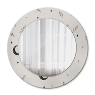 Lustra - Nowoczesne Lustro Doodle rośliny 50cm - miniaturka - grafika 1