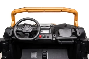 Buggy Na Akumulator UTV 2000 Racing 2x4 Złoty - Pojazdy elektryczne dla dzieci - miniaturka - grafika 13