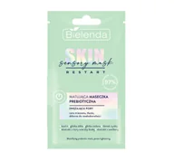 Maseczki do twarzy - Bielenda SKIN RESTART SENSORY MASK MATUJĄCA MASECZKA PREBIOTYCZNA, ZWĘŻAJĄCA PORY, 8G 5902169048914 - miniaturka - grafika 1