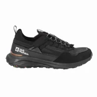 Buty sportowe męskie - Męskie buty sportowe Jack Wolfskin Dromoventure Athletic czarne 44 - miniaturka - grafika 1