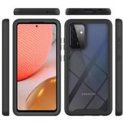 Etui i futerały do telefonów - Tech-Protect DEFENSE360 PANCERNE ETUI NA SAMSUNG GALAXY A72 CZARNE 18090 - miniaturka - grafika 1