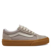 Buty dla chłopców - Tenisówki Vans Old Skool VN000CYV0CS1 Szary - miniaturka - grafika 1