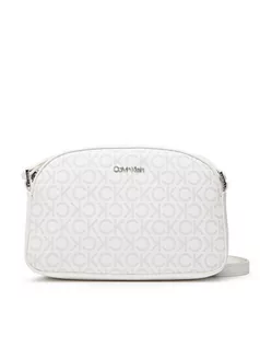 Torebki damskie - Calvin Klein Torebka Ck Must Dome Xbody Mono K60K609681 Biały - grafika 1