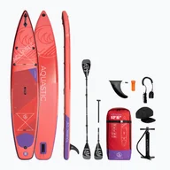 Deski SUP i akcesoria - Deska SUP AQUASTIC Touring 12'6" 2024 czerwony - miniaturka - grafika 1