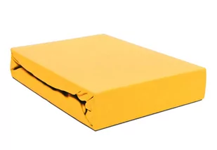 Prześcieradło Jersey 60x120 z gumką żółte Darymex - Prześcieradła - miniaturka - grafika 1