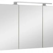 Szafki łazienkowe - Szafka łazienkowa z lustrem oświetleniem lampką led lustrzana wisząca 100 cm - miniaturka - grafika 1