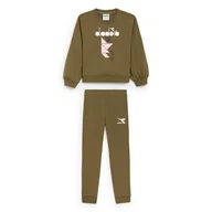 Bluzy dla dziewczynek - Zestaw dresowy dziewczęcy DIADORA JG.TRACKSUIT GLEE - miniaturka - grafika 1