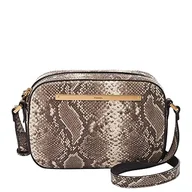 Torebki damskie - Fossil Womens Liza torba na ramię, motyw węża, 20,3 x 6,3 x 14 cm wys, Nadruk Snake, 20.3 cm L x 6.3 cm W x 14 cm H - miniaturka - grafika 1