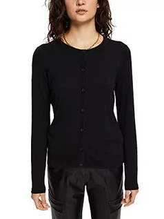 Swetry damskie - edc by ESPRIT Sweter damski, 001/Black, L - grafika 1