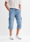 Spodnie damskie - Dżinsy 3/4 Regular Fit Straight - bonprix - miniaturka - grafika 1