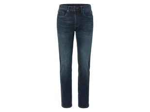 LIVERGY® Jeansy męskie z bawełną, slim fit (52 (36/32), Ciemnoniebieski) - Spodnie męskie - miniaturka - grafika 1
