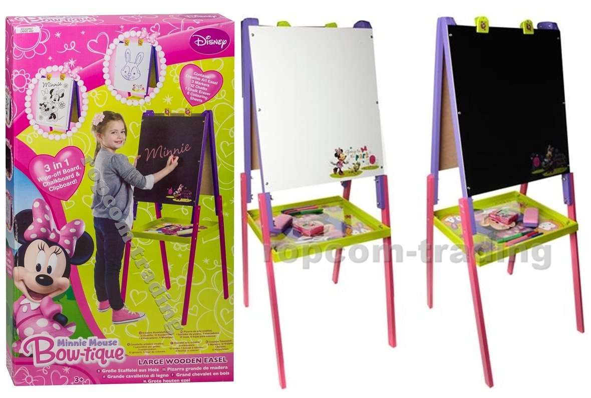 MINNIE Dwustronna Tablica Kredowa Mazakowa 3w1 XL