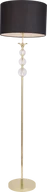 Lampy stojące - REA II LAMPA PODŁOGOWA ZŁOTO-CZARNA/GOLD-BLACK RLL93163-1GB - miniaturka - grafika 1