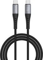 Kable USB - 4smarts USB-C Kabel PrimeCord 60W 1,5m, schwarz - miniaturka - grafika 1