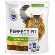 Sucha karma dla kotów - Perfect Fit - Senior sucha karma dla dorosłych kotów z kurczakiem - miniaturka - grafika 1