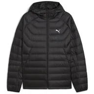 Kurtki męskie - Męska kurtka puchowa Puma Packlite Hooded Down Jacket Rozmiar: XXL / Kolor: czarny - miniaturka - grafika 1
