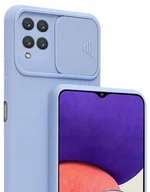 Etui i futerały do telefonów - Etui Silicone Camshield + Szkło Do Samsung A12 M12 - miniaturka - grafika 1