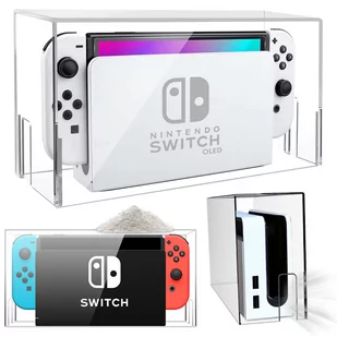 Krystaliczne etui, box ochronny do Nintendo Switch, Nintendo Switch OLED - Akcesoria do Nintendo - miniaturka - grafika 1
