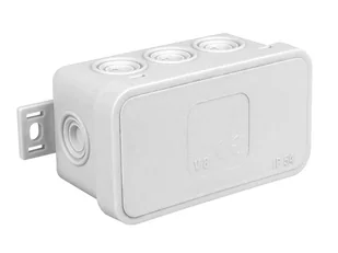ViPlast Puszka natynkowa 038-03 8-wlotowa IP54 szara 2384 038-03 - Puszki elektryczne i akcesoria - miniaturka - grafika 2