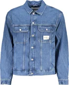 Kurtki męskie - Kurtka męska Calvin Klein NIEBIESKA KURTKA SPORTOWA MĘSKA CALVIN KLEIN S - miniaturka - grafika 1