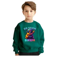 Bluzy dla dziewczynek - BLUZA DZIECIĘCA 67 SIX SEVEN VIRAL CAPYBARA 122-128 DLA CHŁOPCA DZIEWCZYNKI - miniaturka - grafika 1