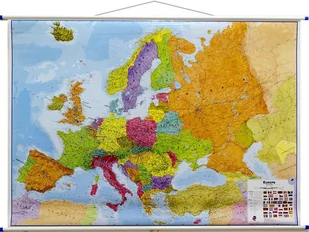 Europa mapa ścienna polityczna 1:3 200 000, Maps International - Mały naukowiec - miniaturka - grafika 1