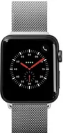 Akcesoria do smartwatchy - Apple Brak Laut Steel Loop - Pasek ze stali nierdzewnej do Watch 38/40 mm (Silver) LAUT_AWS_ST_SL - miniaturka - grafika 1