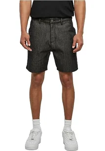Urban Classics Męskie szorty Denim Bermudy Shorts Jet Black 33, Jet Black, 33 - Spodenki damskie - miniaturka - grafika 1