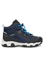 Buty trekkingowe dziecięce - Geox Trekkingi J Magnetar B Abx J463ZC 050FU C4231 M Granatowy - miniaturka - grafika 1