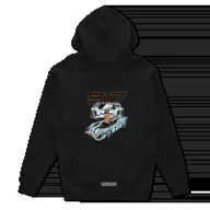 Odzież do sportów motorowych - Czarna bluza z kapturem Porsche 917-L - miniaturka - grafika 1